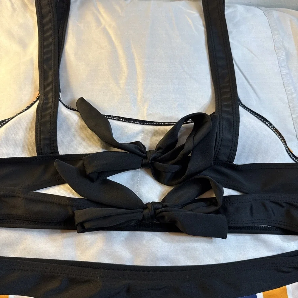 ROMWE striped bikini